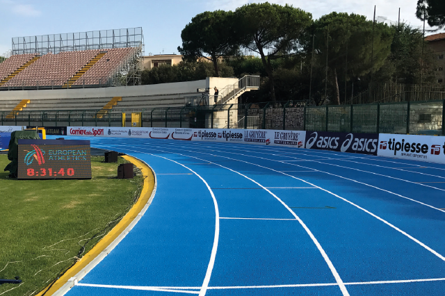 Pavimentazioni sportive per l'atletica